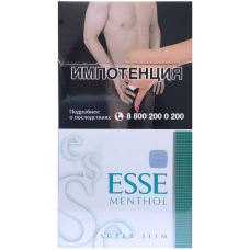 Сигареты ESSE Menthol Super Slim