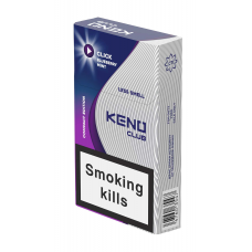 Сигареты Keno Club Click Blueberry Mint Queen Size