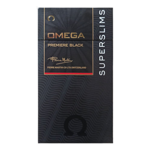 Сигареты Omega Premier Black Superslims